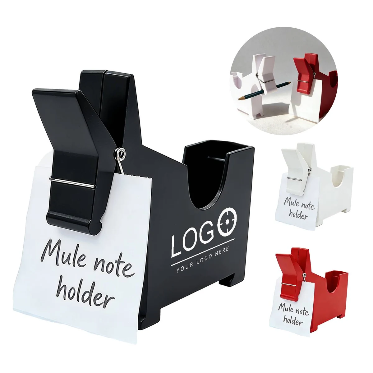 ABS Donkey Memo Holder 1