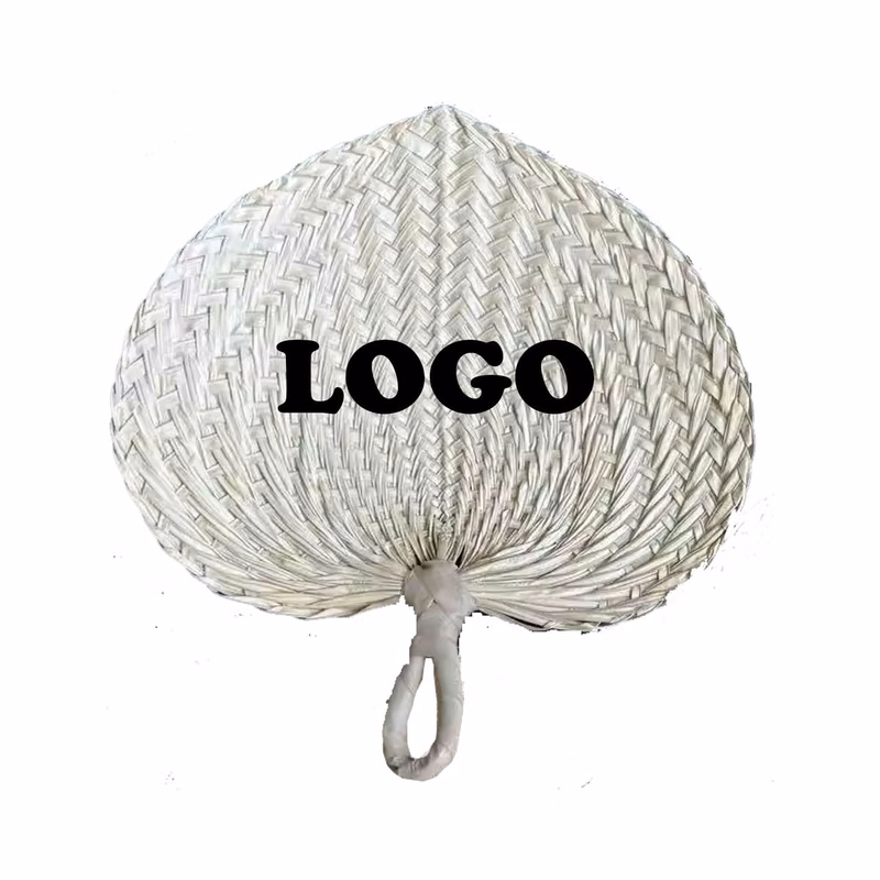Natural Bamboo Hand-Woven Fan