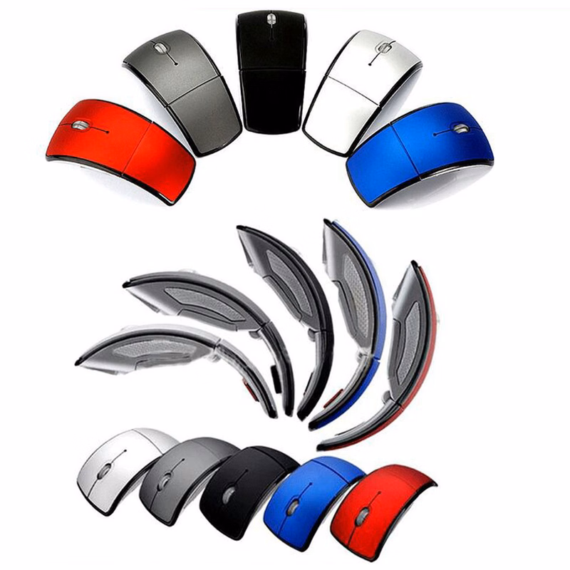 Wireless Mouse Arc Mice USB 2.4G Micro Receiver