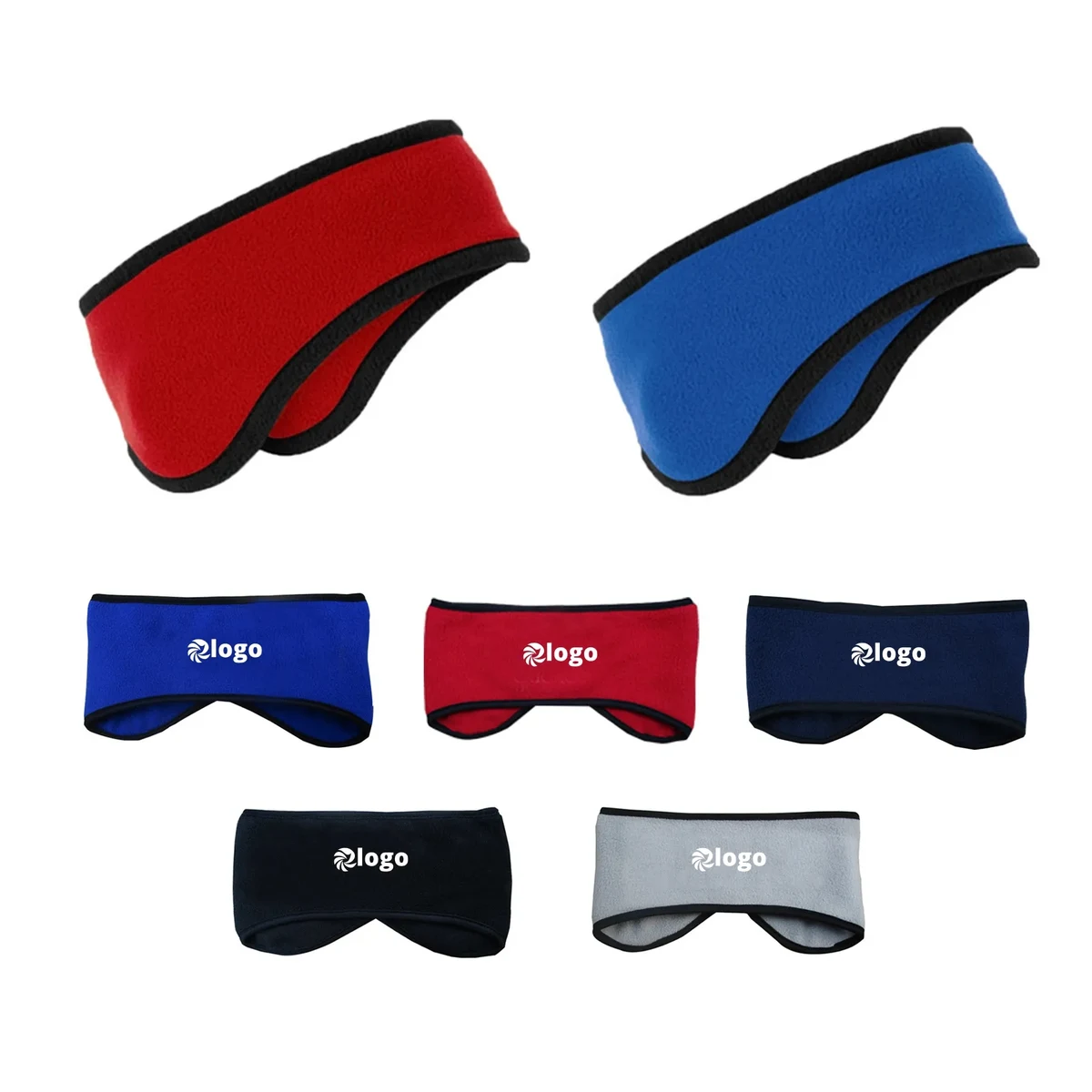 Fleece Headband Stretchy Earmuff 1