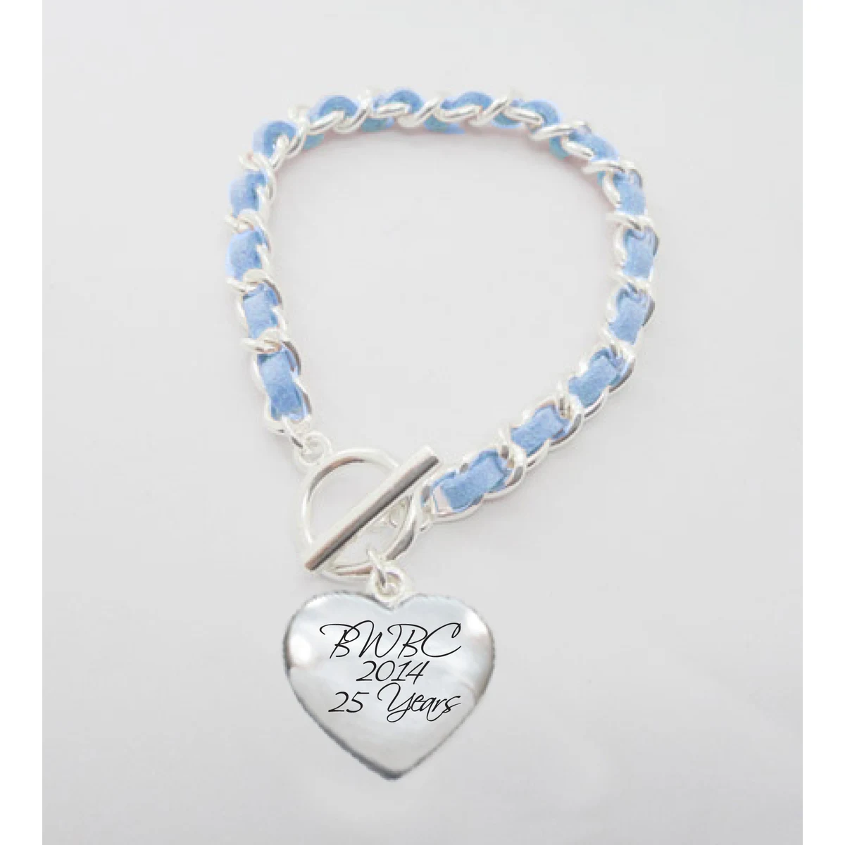 Enamel Heart Charm Bracelet 1
