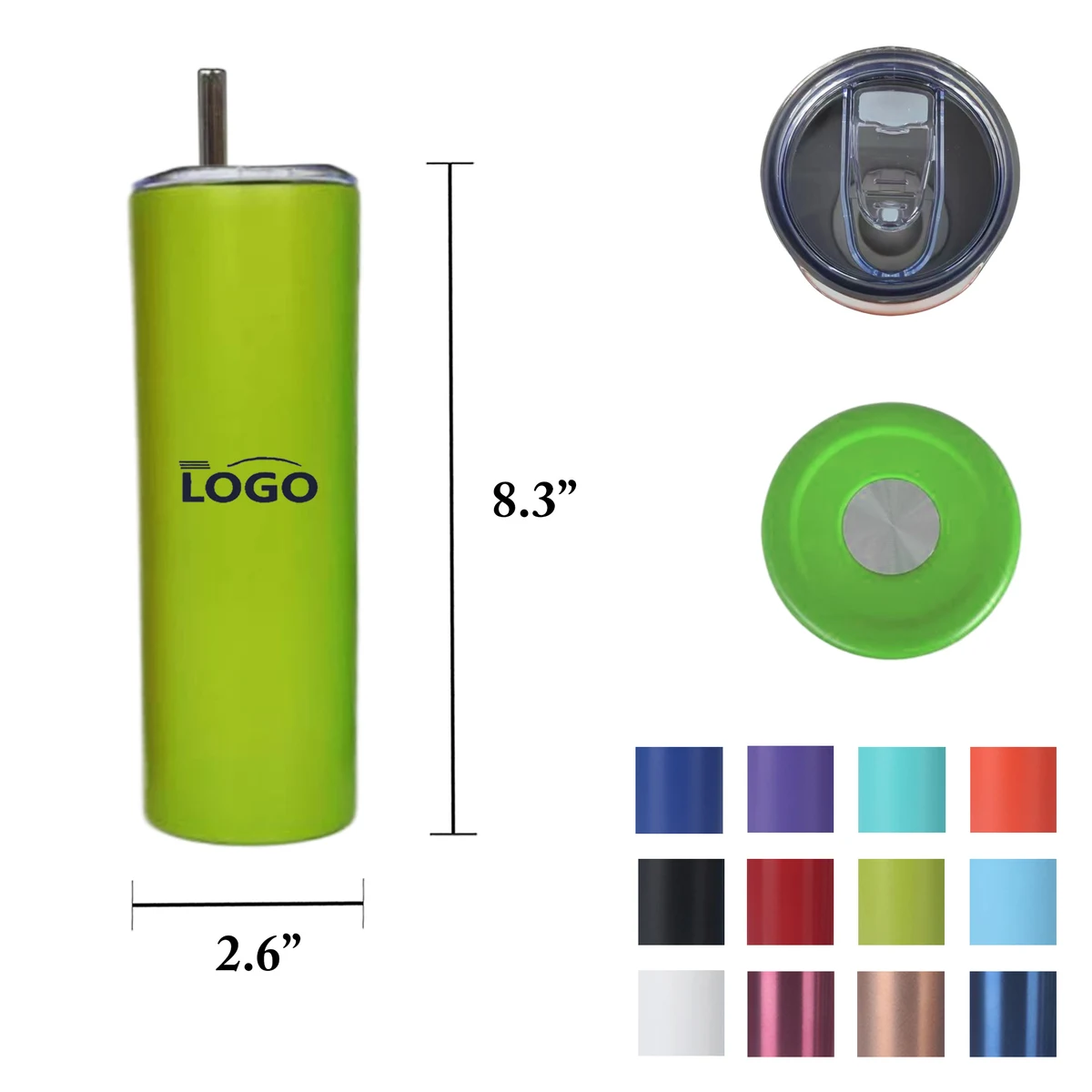 MOQ25 20Oz Vacuum Insulated Stainless Tumbler 1