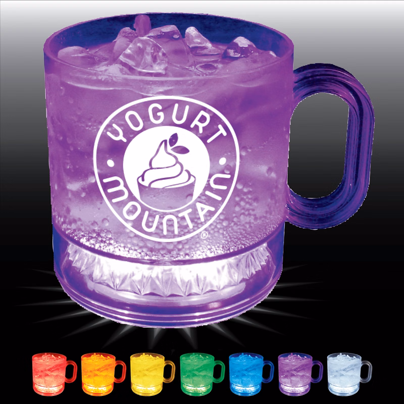12oz Lites Up Plastic Coffee Mug with Handle