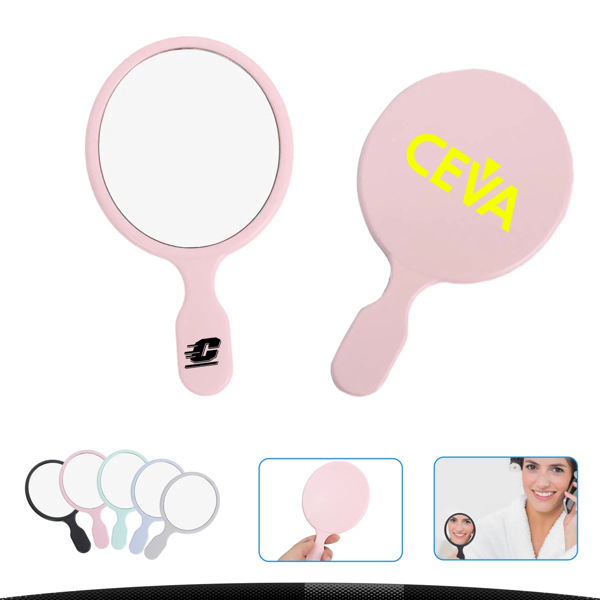 Olive Handle Mirror 1