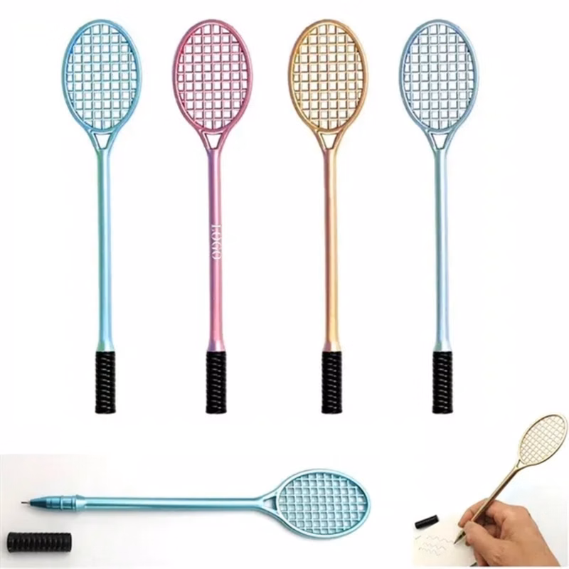 Creative tennis racket-shaped ballpoint pen