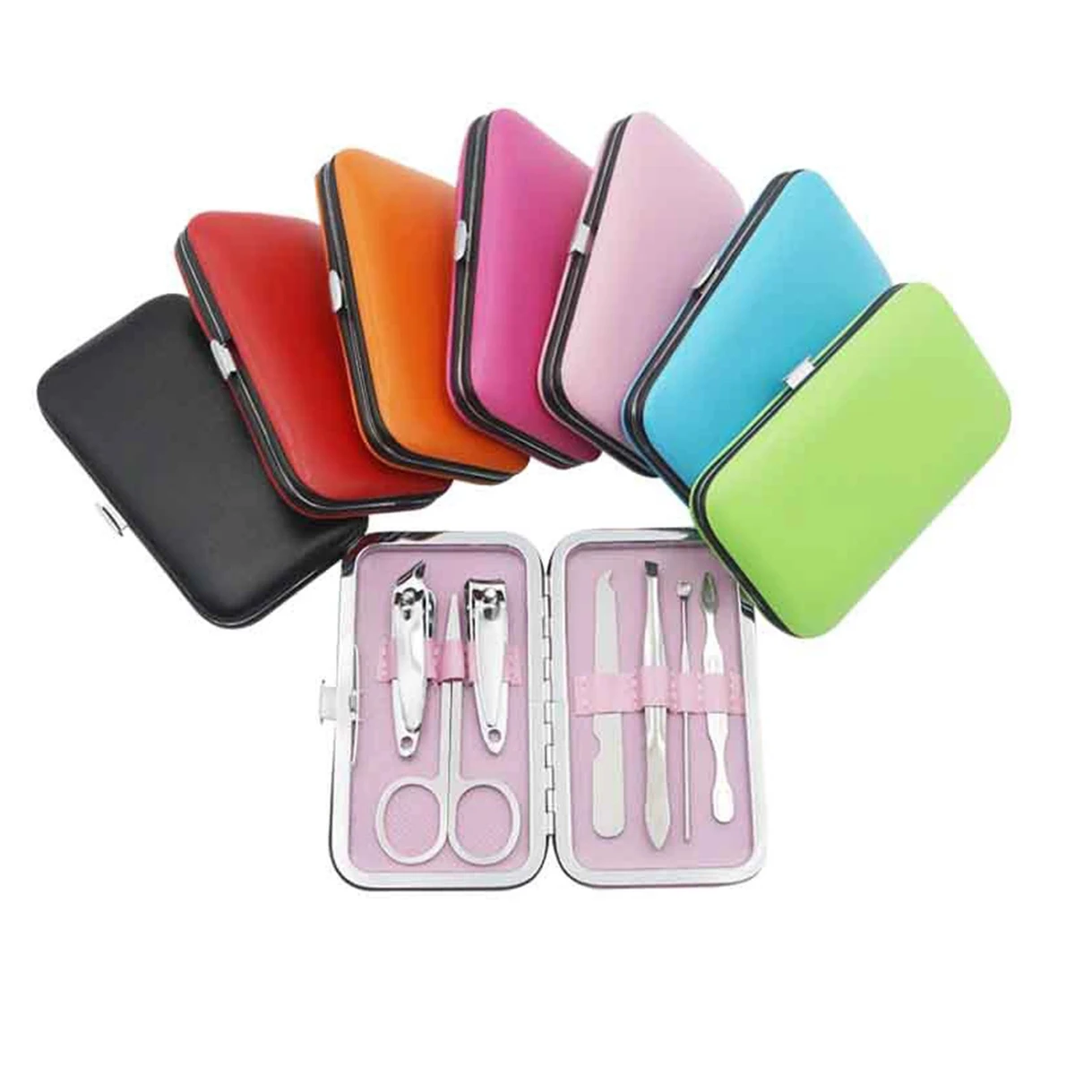 7 in 1 Stainless Manicure Set Steel Nail Clipper 1