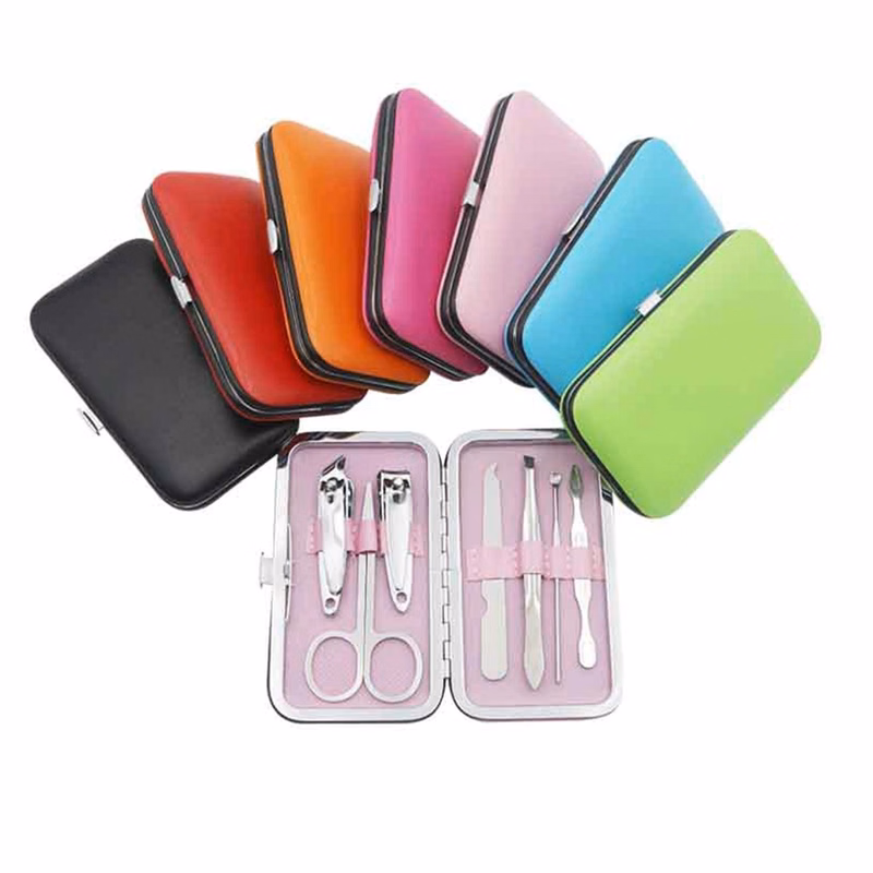 7 in 1 Stainless Manicure Set Steel Nail Clipper