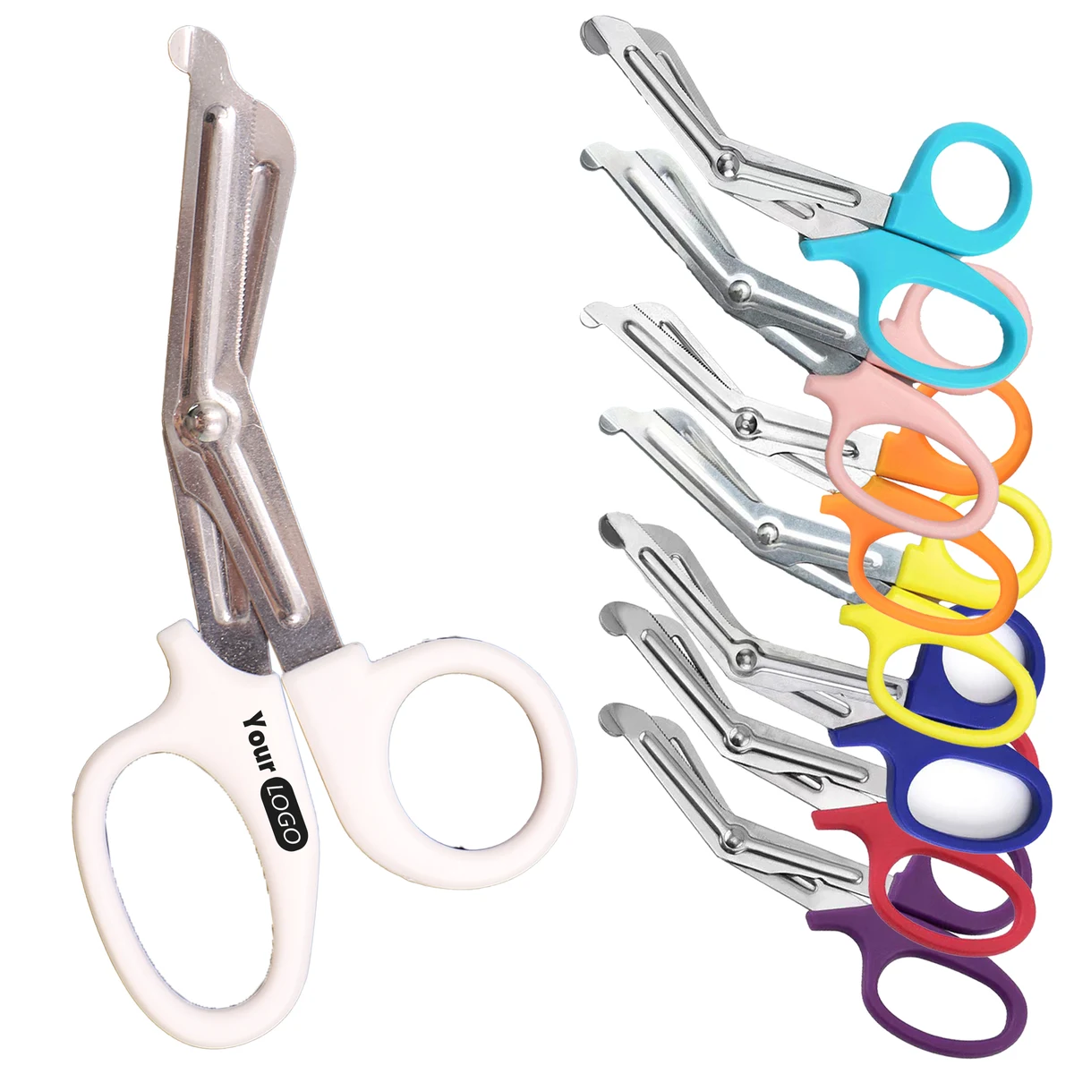 Stainless Steel 7.3 Inch Portable Gauze Scissors 1