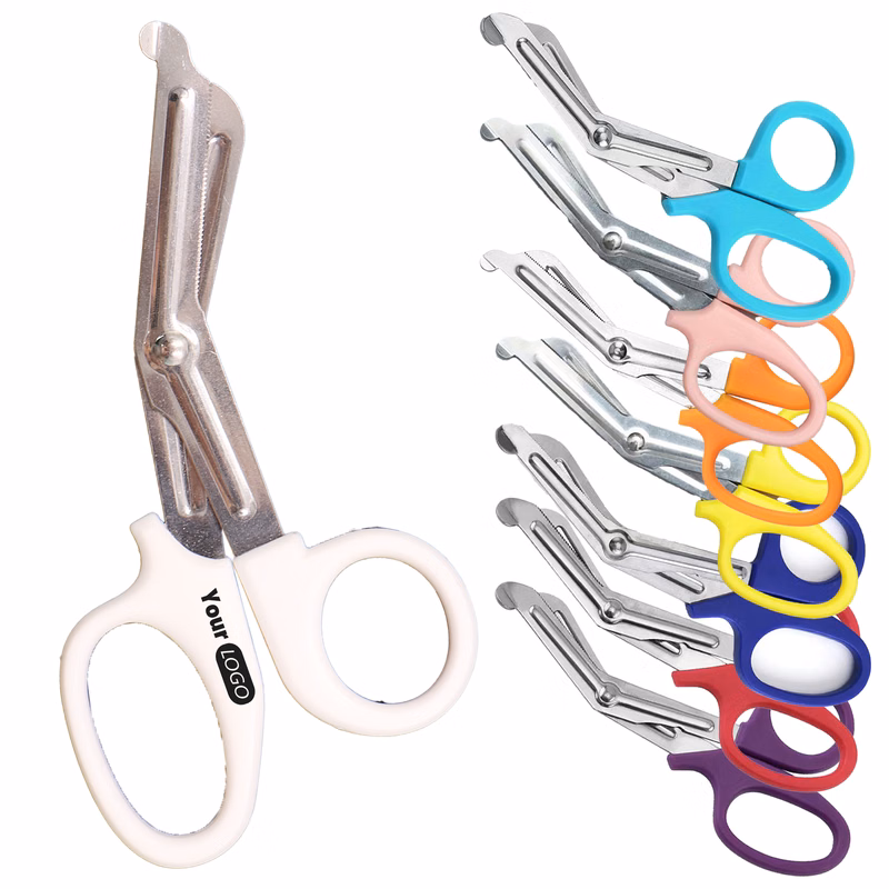 Stainless Steel 7.3 Inch Portable Gauze Scissors