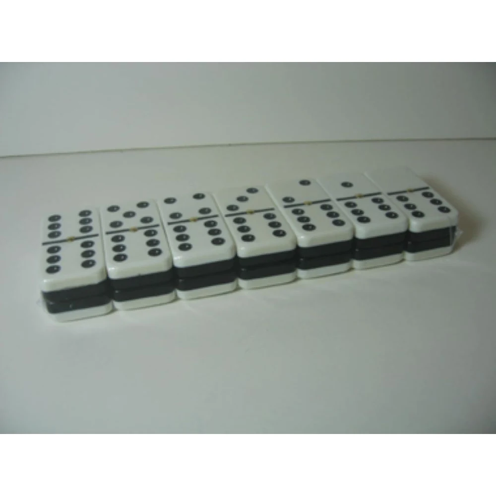 Double 6 Jumbo Domino in Wooden Case 1