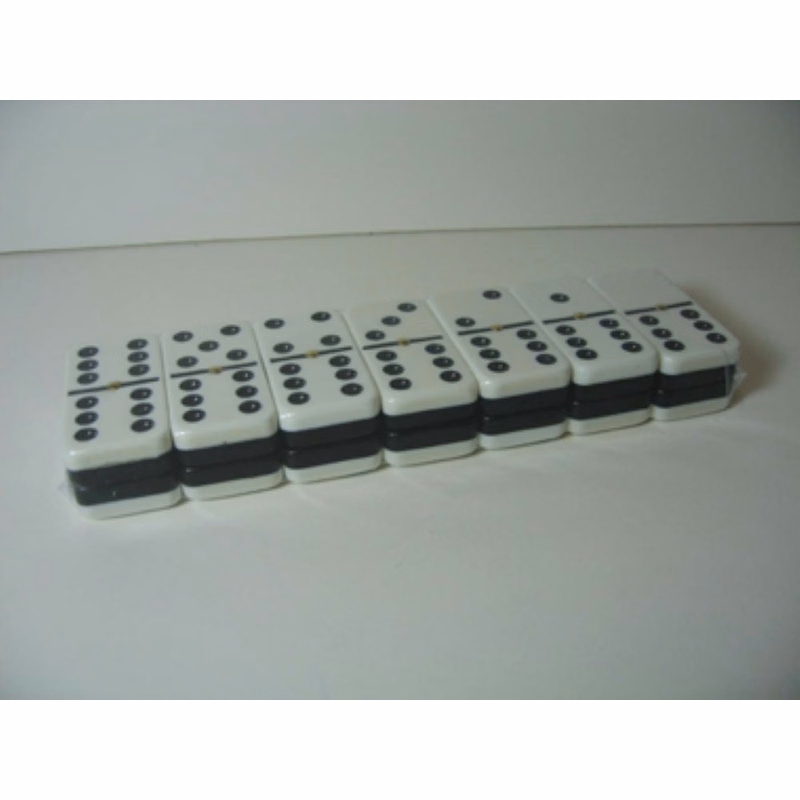 Double 6 Jumbo Domino in Wooden Case