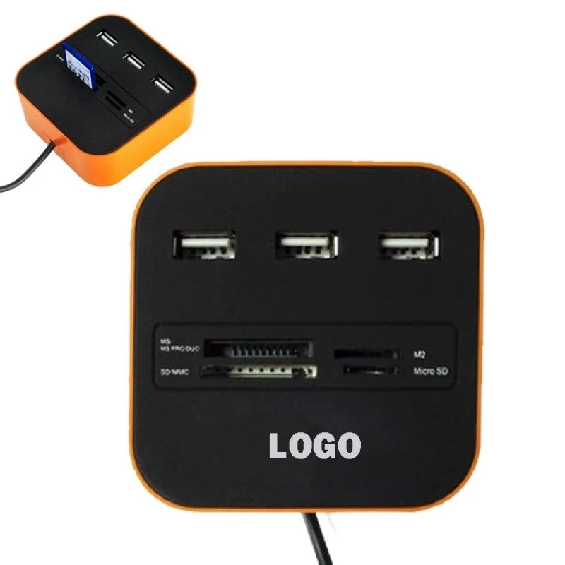 Multi-Slot Usb & Flash Card Reader 1