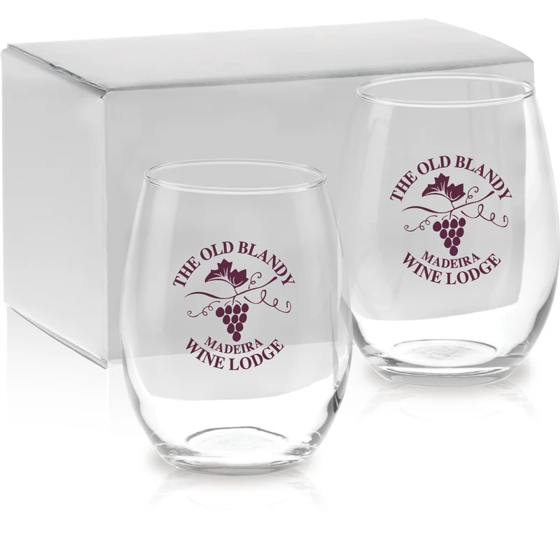 Stemless White Wine Gift Set 1