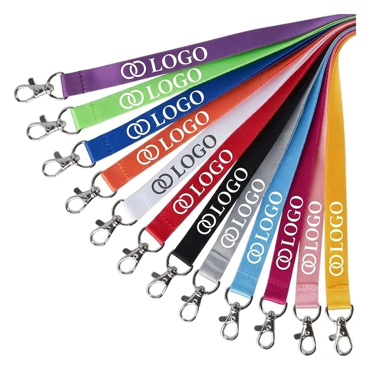 Customizable 3/4" Polyester Lanyard with Plastic Buckle 1