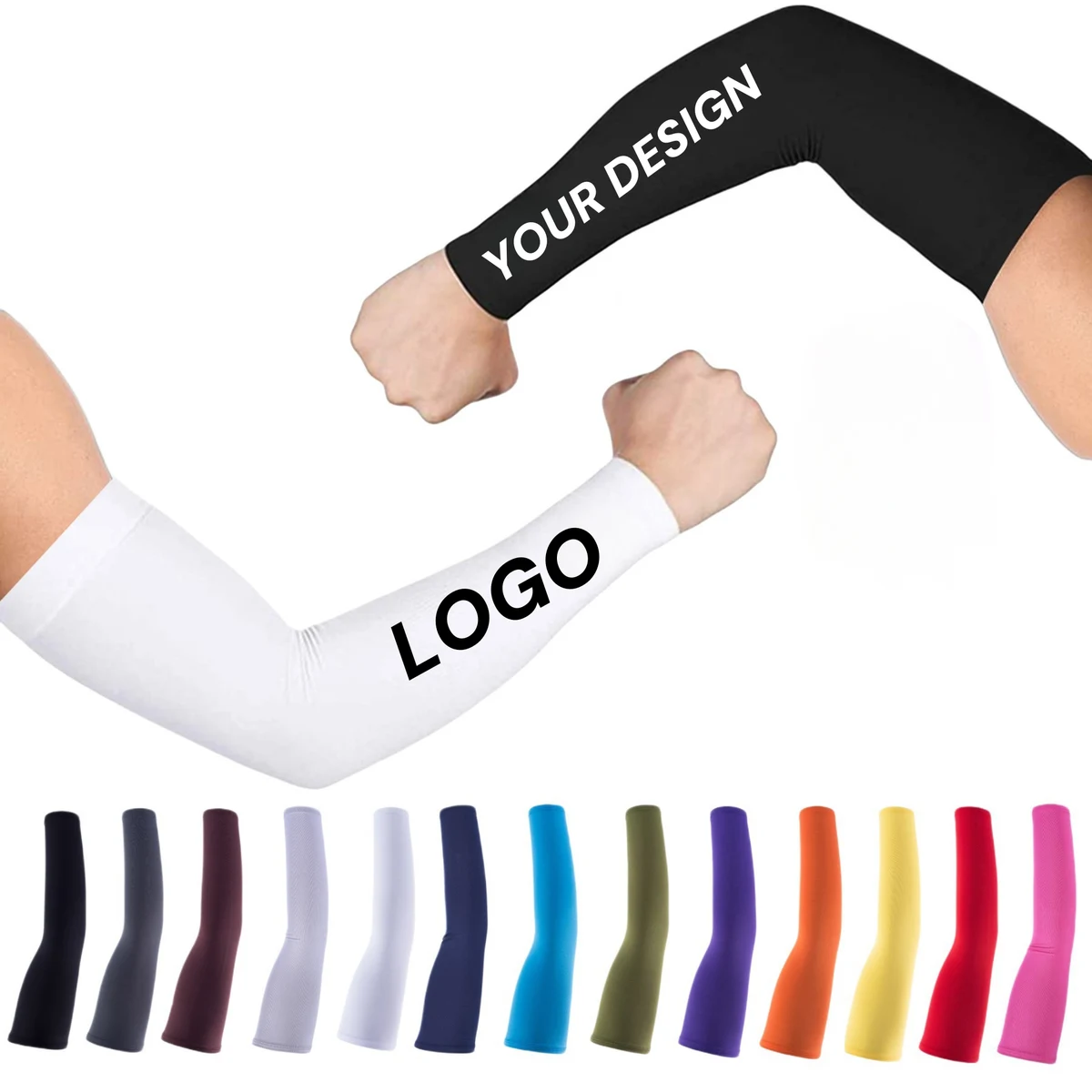 UV Protection Unisex Arm Cooling Sleeves 1
