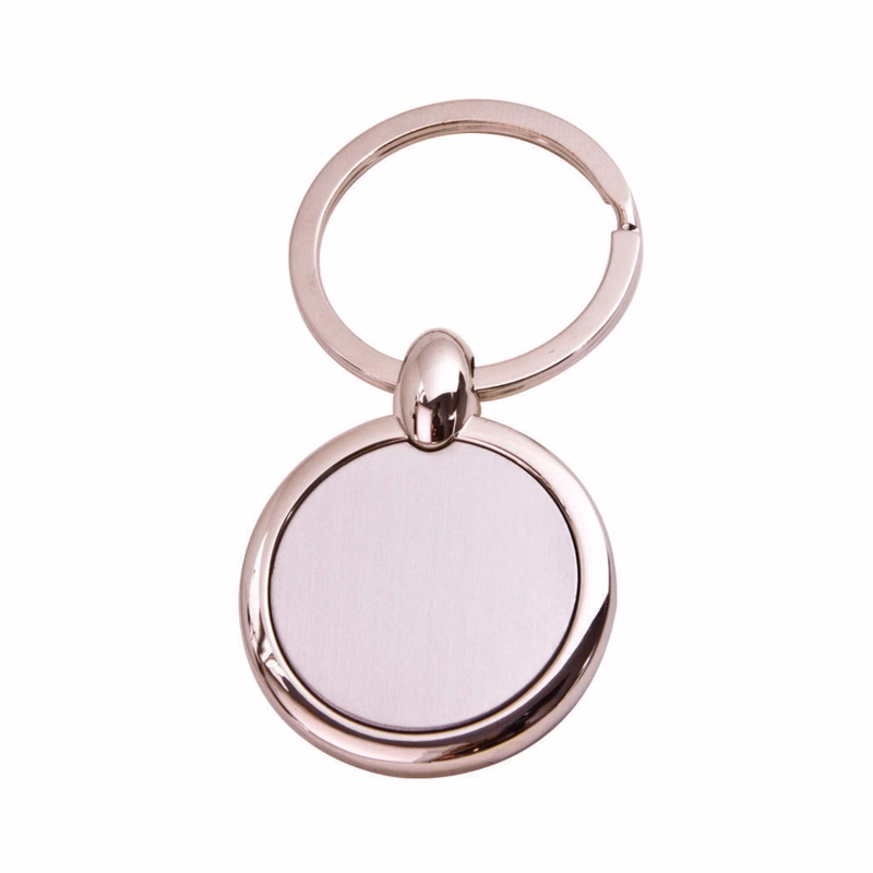 Zinc Keychain- Circle