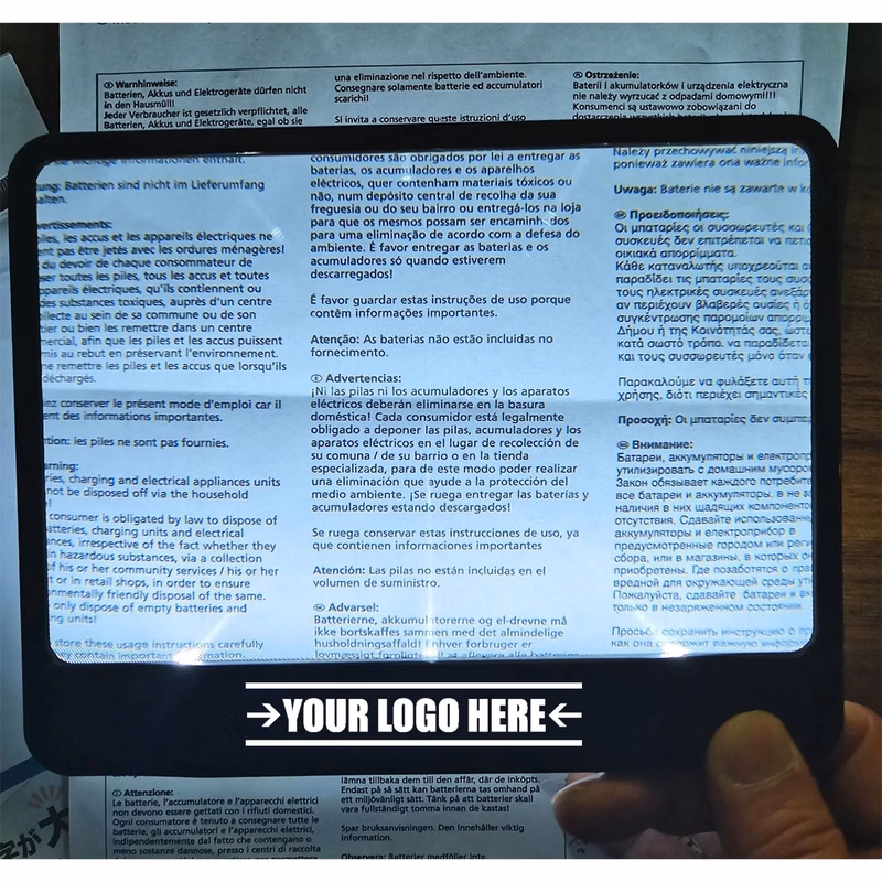 3X LED Page Magnifier