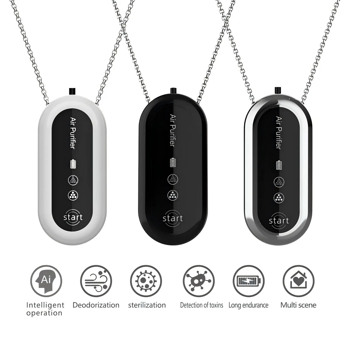Portable Neck-worn Air Purifier 1