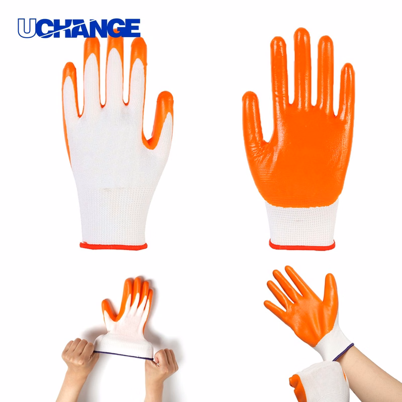 Nitrile Coated Garden Work Gloves