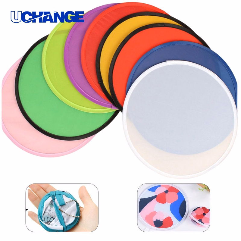 Collapsible Handheld Circular Folding Fan