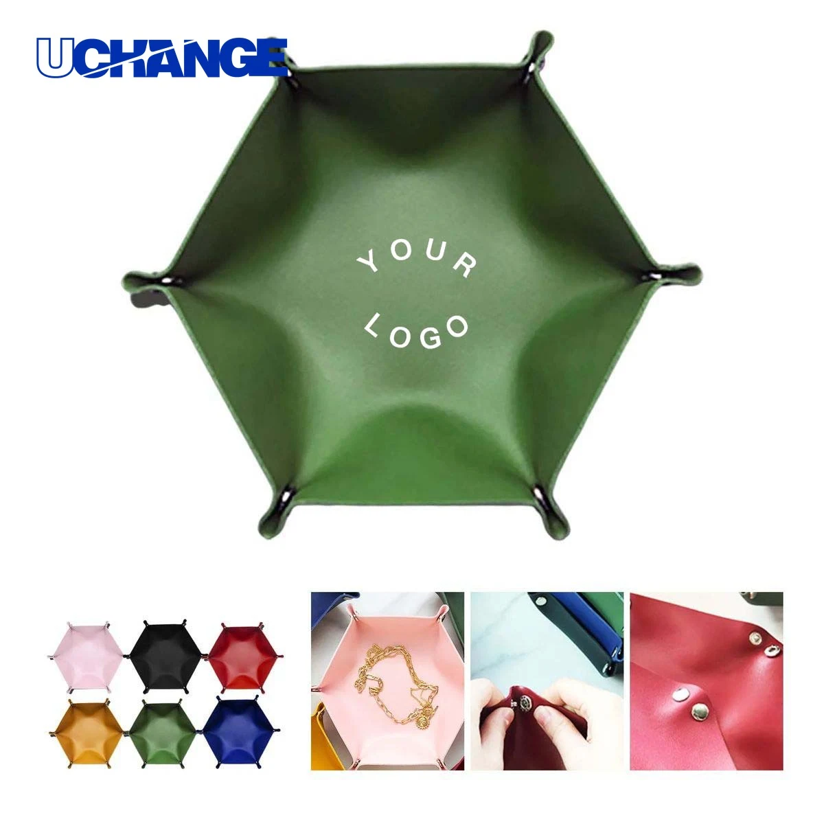PU Leather Cosmetic Storage Box 1