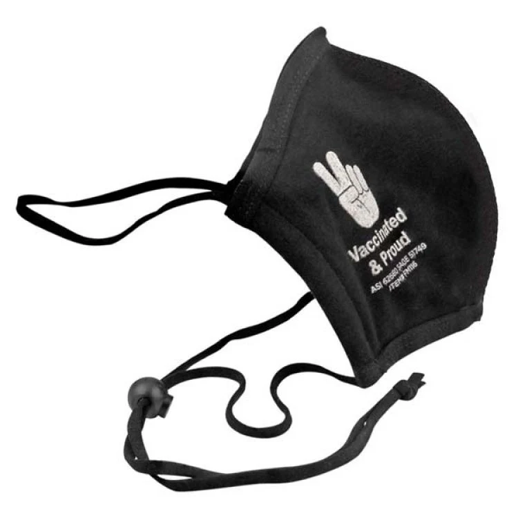 Ear Free Over The Head 3-Ply Face Mask With Nose Wire 1