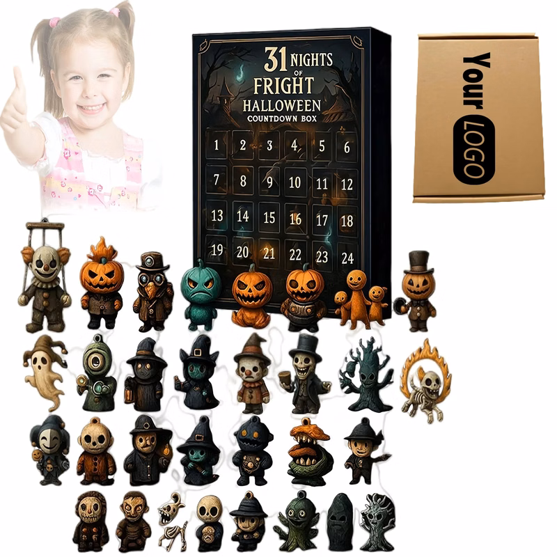 Spooky 31 Nights Of Fright Halloween Blind Box