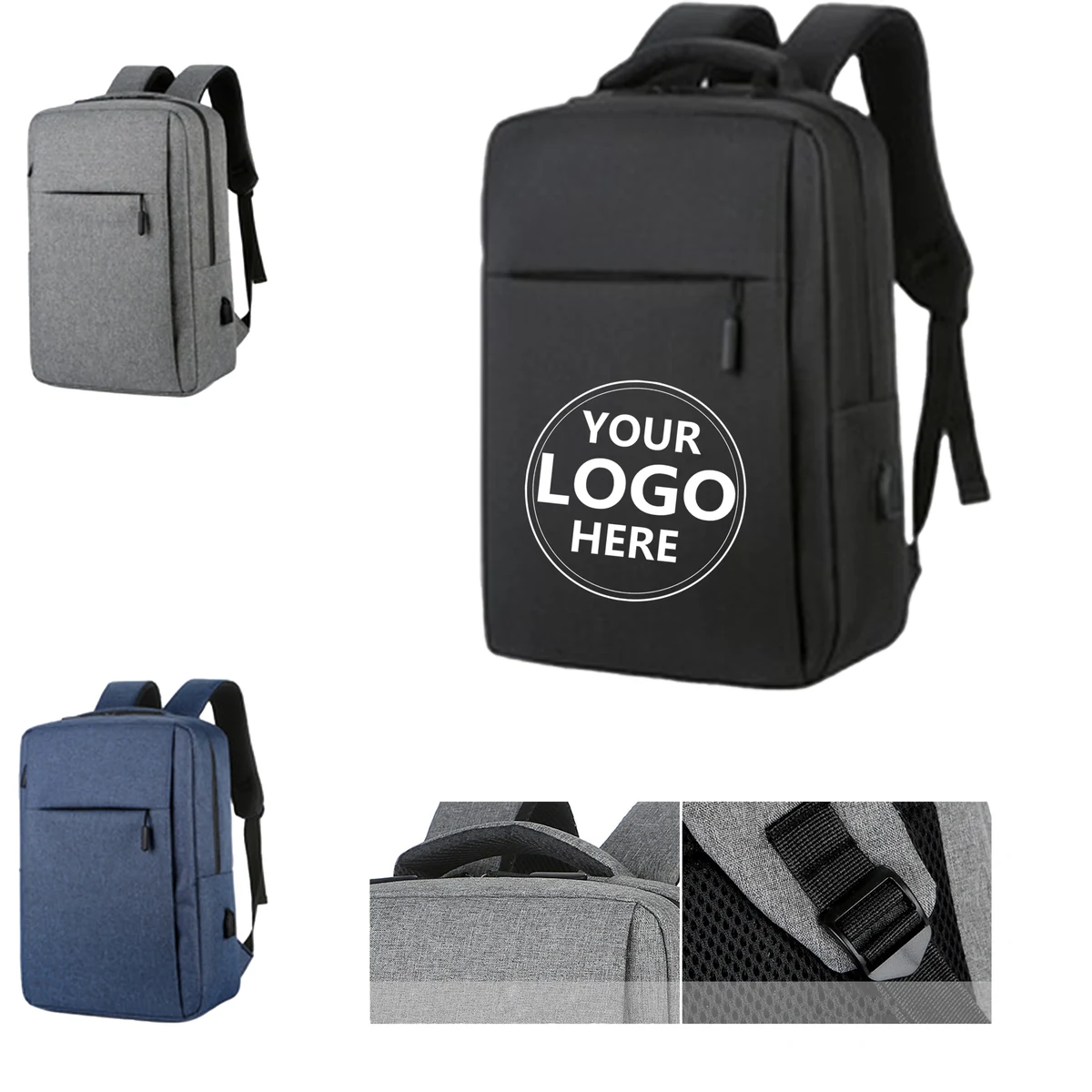 Oxford Cloth Backpack with Big Capacity 1