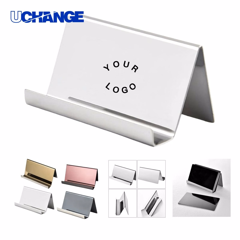 Metal Card Holder Case Compact for Office Travel