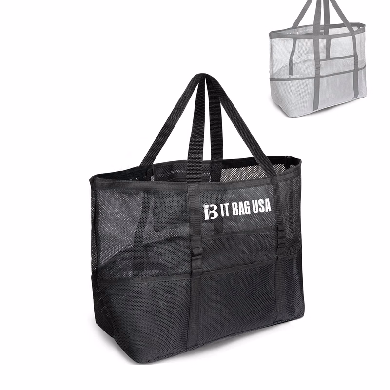 Large Capacity Mesh Beach Tote Bag