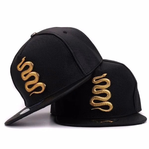 Custom Metal Logo Snapback Hat - Factory Sample