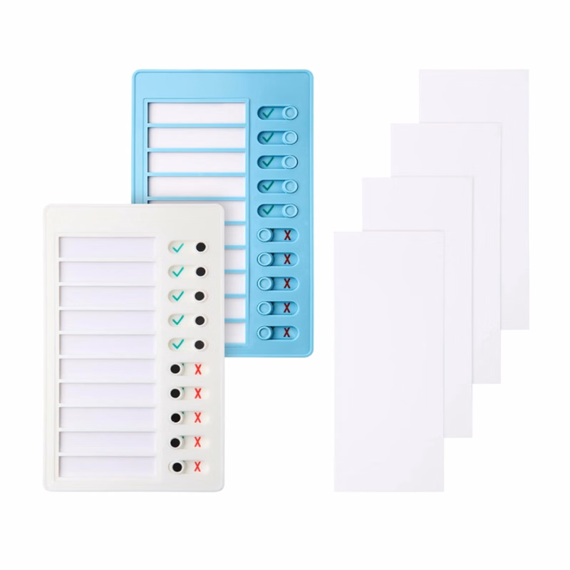 Portable Self - discipline Task Checklist