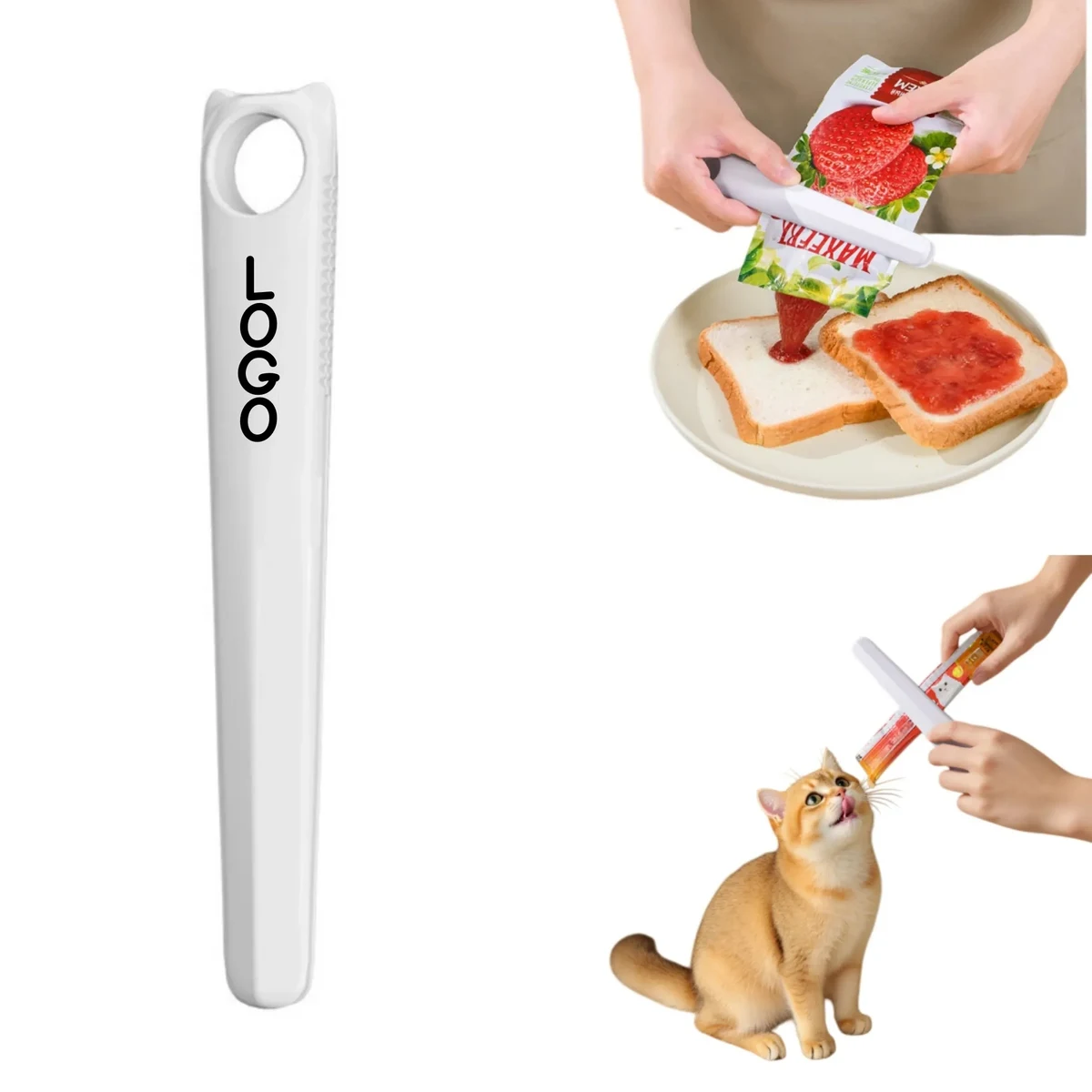 Magnetic Sauce Squeeze Clip Kitchen Gadget Tool 1