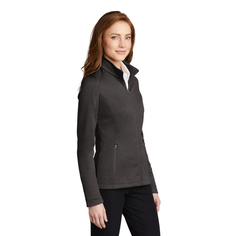 Port Authority Women's Diamond Heather Fleece Full-Zip Jacket 1