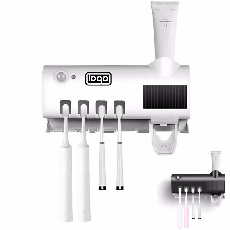 Toothbrush UV Disinfector Automatic Toothpaste Squeezer