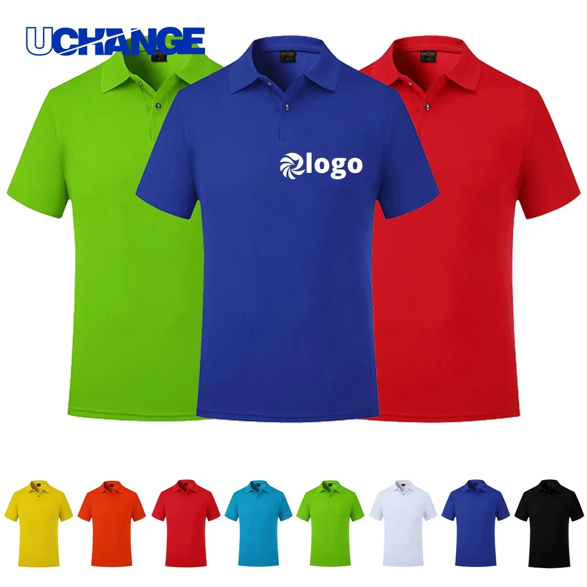 Premium Quick-Dry Short Sleeve Polo Shirt Apparel 1
