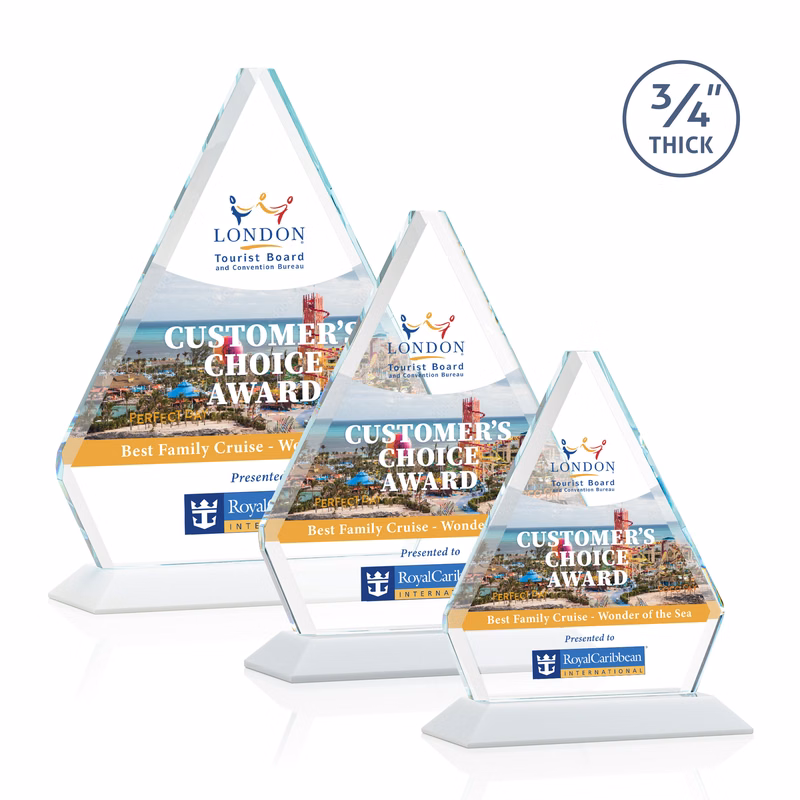 Fyreside VividPrint™ Award - White