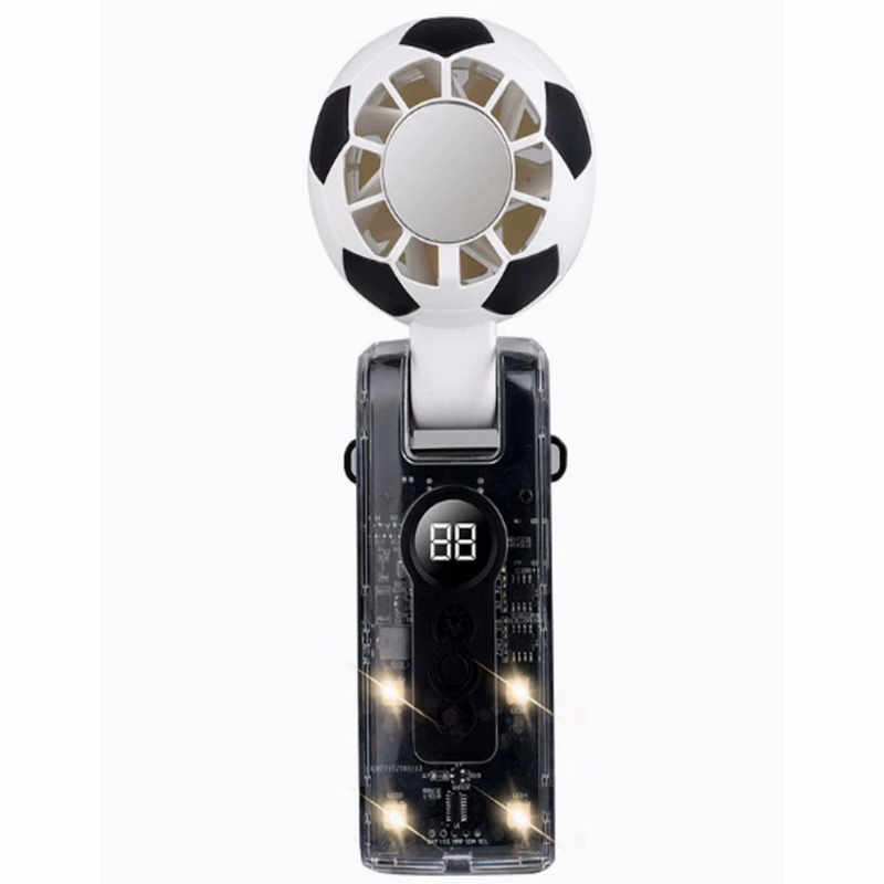 5 Speed Folding Handheld Fan - 3000 mAh
