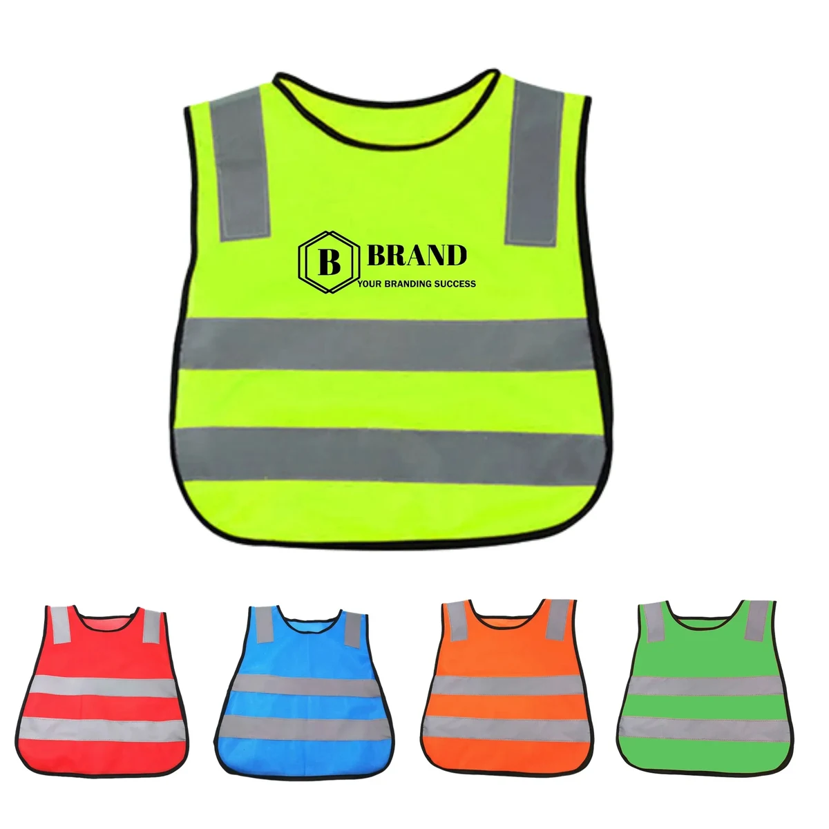 Kids High Visibility Safety Vest Reflective 1