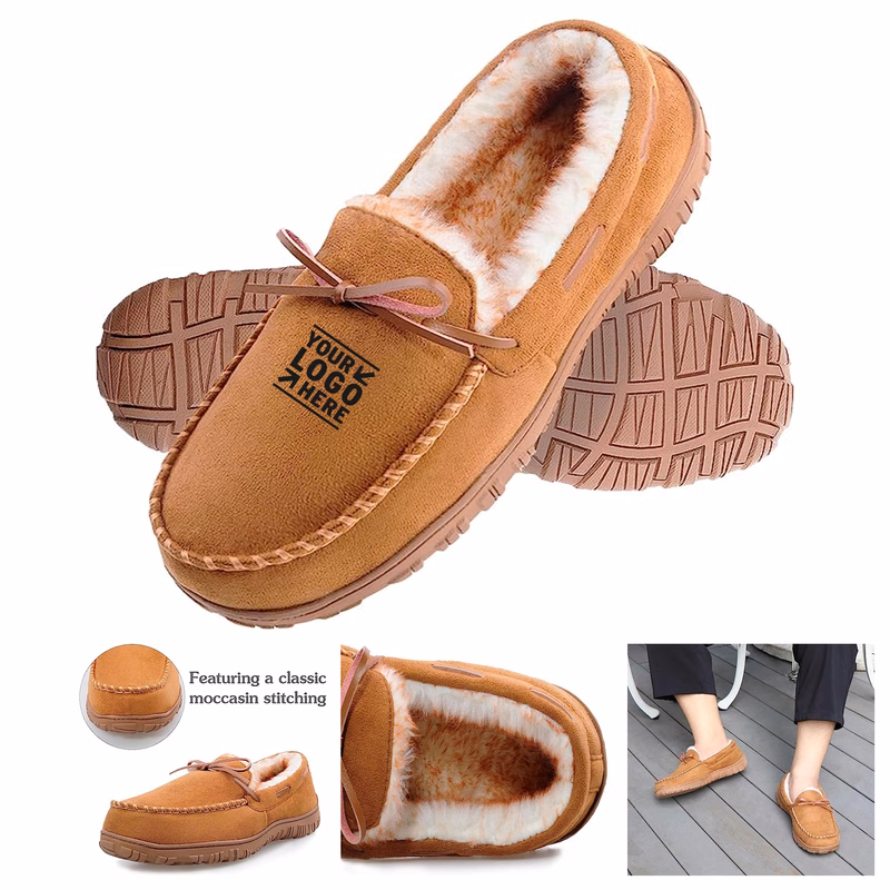 Essentials Men's Warm Comfortable Slippers