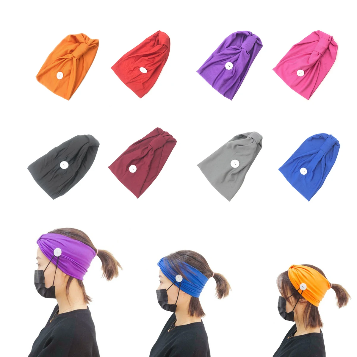 Headbands With Buttons 1