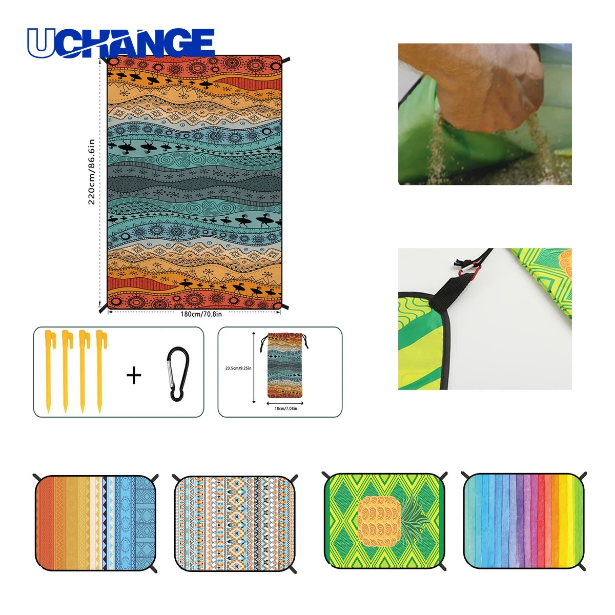 Customizable Beach Mat 1