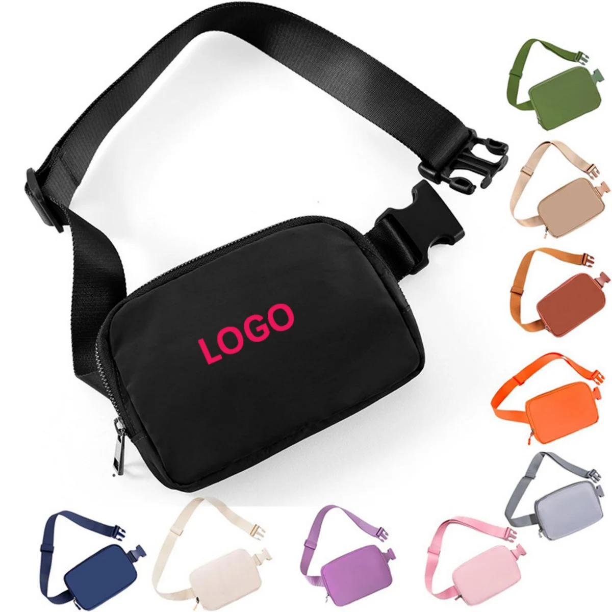 Adjustable Nylon Waist Pack 1