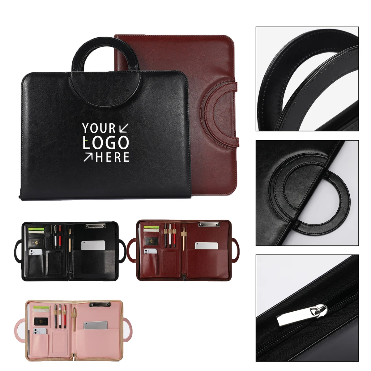 Business Portable Folder with Handle 1