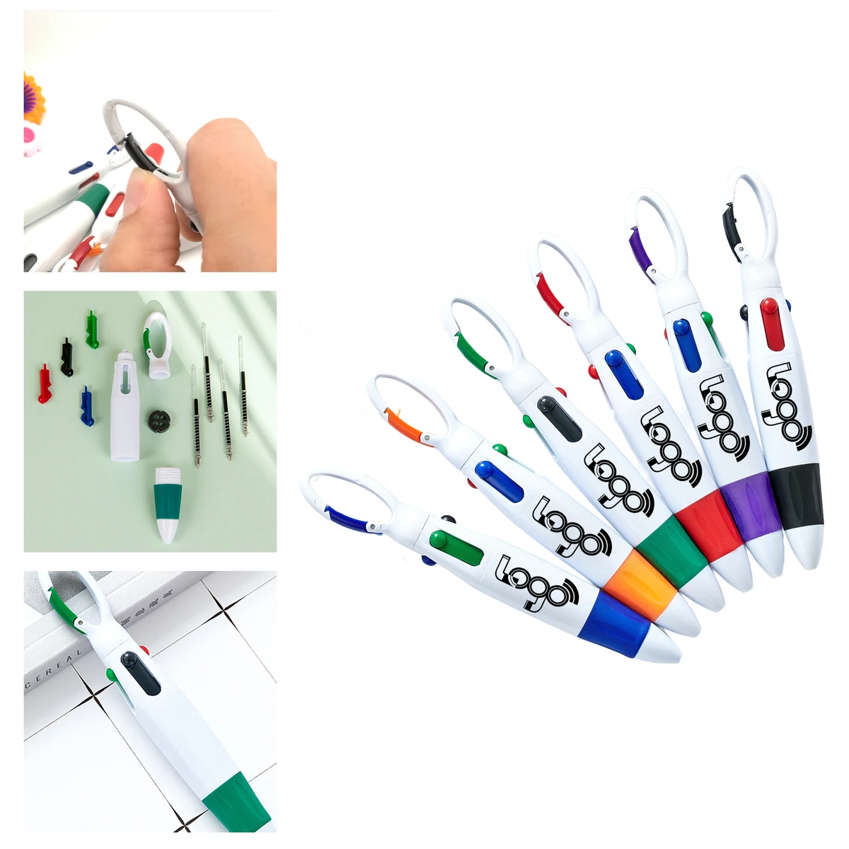 Sleek and Versatile Multi-Color Pen for Work and Study 1