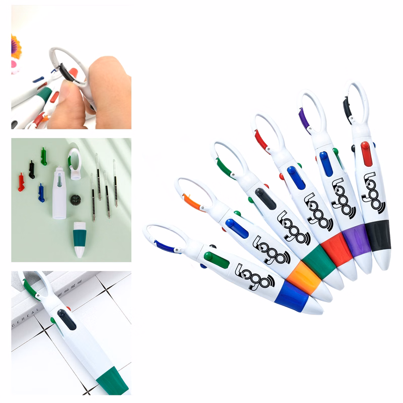 Sleek and Versatile Multi-Color Pen for Work and Study