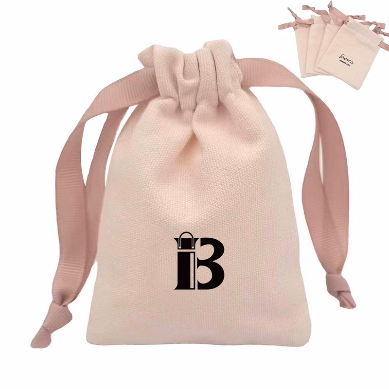 Natural Drawstring Cotton Bag