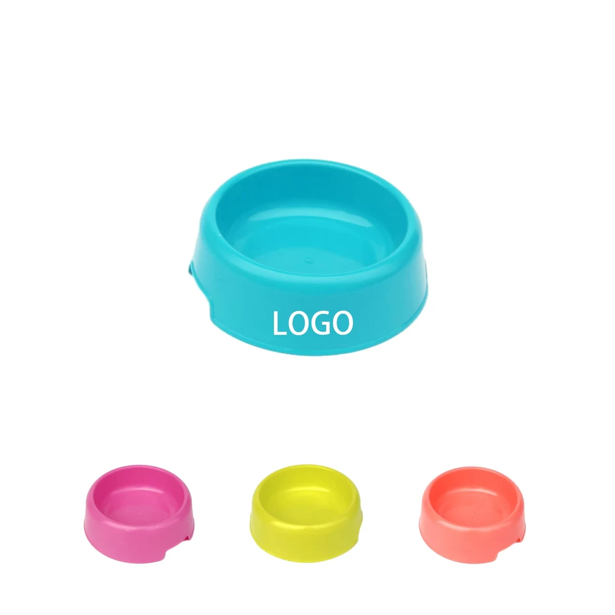 3.9in Pet Plastic Bowl Drinking/Feeding Basins 1