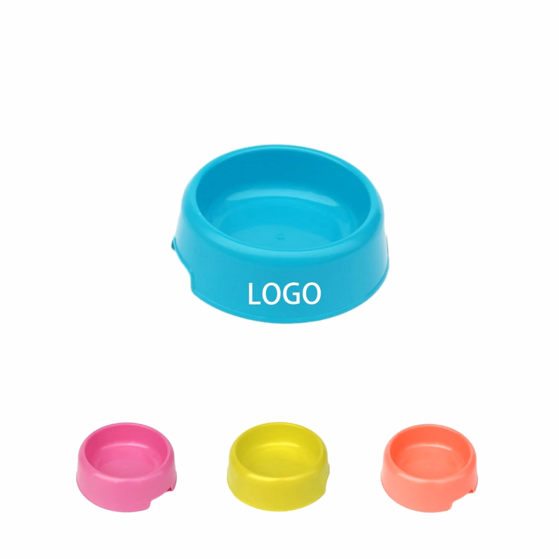 3.9in Pet Plastic Bowl Drinking/Feeding Basins