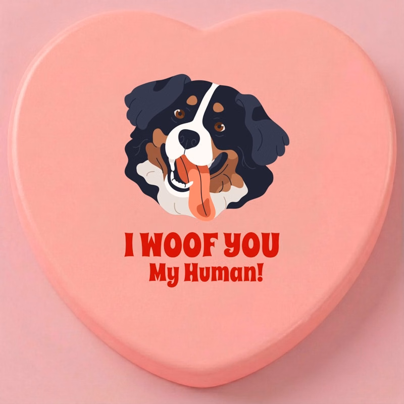 Custom Candy Heart Stress Balls